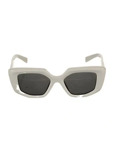 Pre-owned Prada Oversize Tinted Sunglasses In Multi