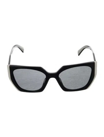 Pre-owned Prada Oversize Tinted Sunglasses In Multi