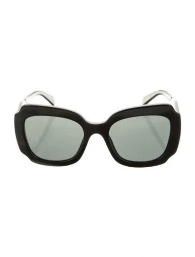 Pre-owned Prada Oversize Tinted Sunglasses In Multi