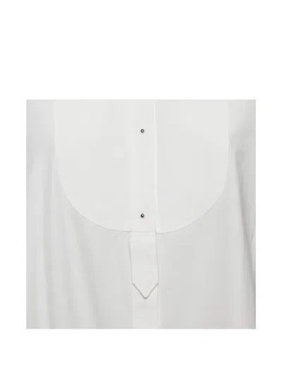 Pre-owned Prada Oversized Blouse In White