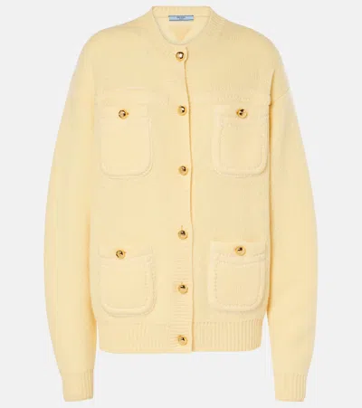 PRADA OVERSIZED CASHMERE CARDIGAN