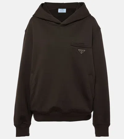 PRADA OVERSIZED COTTON HOODIE