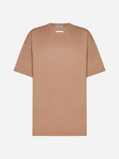 PRADA OVERSIZED COTTON T-SHIRT