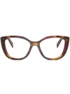 Prada Oversized-frame Glasses In Brown