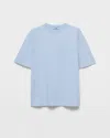 Prada Oversize-t-shirt Aus Jersey In Blue