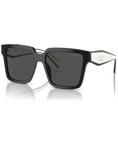 Prada Oversized Low Bridge Women's Sunglasses, Pr 24zsf