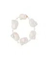Prada Oversized Shell Choker In White