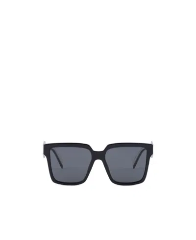 Prada Oversized Square-frame Sunglasses In Black