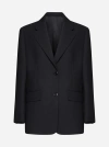 Prada Blazer Jacket In Black
