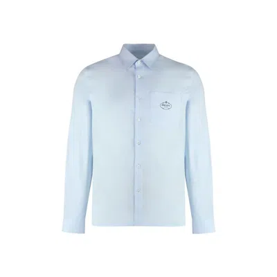 PRADA OXFORD COTTON SHIRT