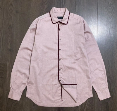 Pre-owned Prada Oxford Cotton Shirt In Pink