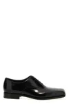 Prada Polished Leather Lace-up Shoes