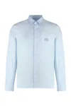 Prada Oxford Shirt In Cotton In Blue