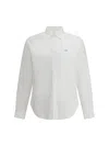 Prada Oxford Shirt Long Sleeves Button Down Collar In White