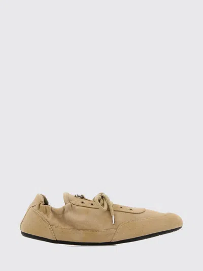 Prada Oxford Shoe Woman In Brown