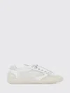 Prada White Laced Sneakers In White