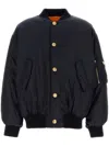 Prada Re-nylon Bomber Jacket In Blau