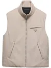 PRADA PADDED CASHMERE VEST