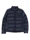 Prada Padded Coat In Blue