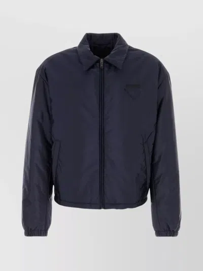 PRADA PADDED JACKET WITH COLLARED DESIGN AND FRONT POCKET