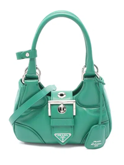 Pre-owned Prada Padded Leather Top Handle Bag