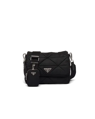 PRADA PADDED RE-NYLON SHOULDER BAG