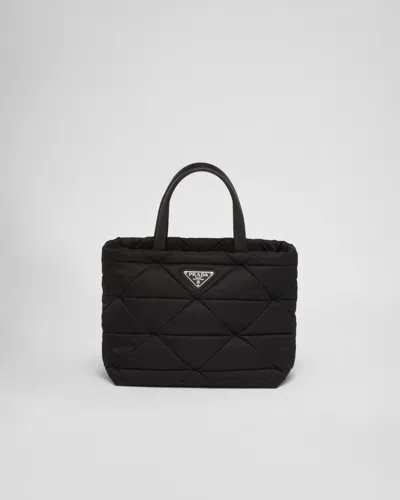 PRADA PADDED RE-NYLON TOTE BAG