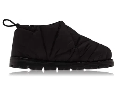 Pre-owned Prada Padded Renylon Boots (women's) Sneakers In Black