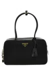 Prada Large Re-nylon And Leather Top-handle Bag