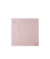 Prada Womens Pink Branded Paisley-pattern Square Silk Scarf In Pink
