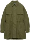 Prada Cotton Jacket In グリーン