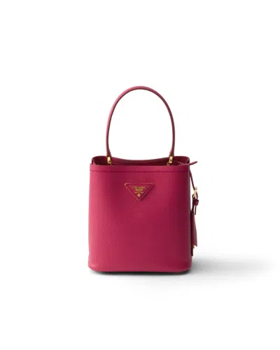 Prada Panier Mini Bag Aus Saffiano-leder