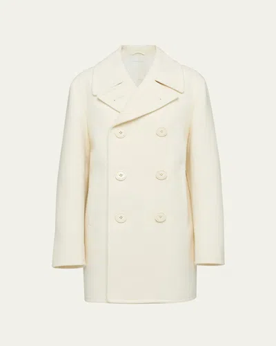 PRADA PANNO DOUBLE-BREASTED COAT