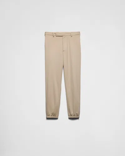 Prada Pantalone In Black