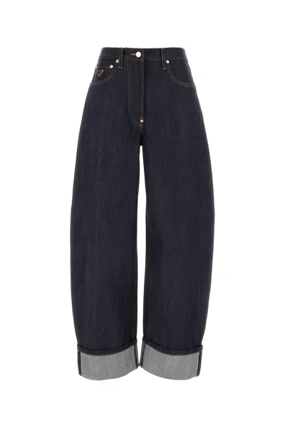 Prada Pantalone-24 Nd  Female In Blue