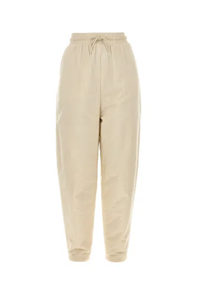 Prada Re-nylon Trousers In Nude