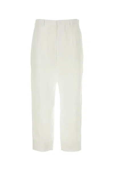 Prada Pantalone-52 Nd  Male In White