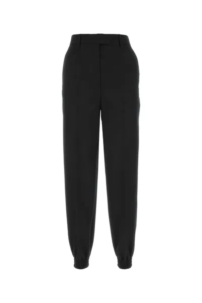 Prada Pantalone In Black
