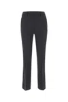 Prada Midnight Blue Wool Cigarette Pant In Multi