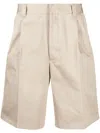 Prada Wide-leg Chino Shorts