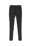 Prada Pantalone In Lana Grafite  Uomo