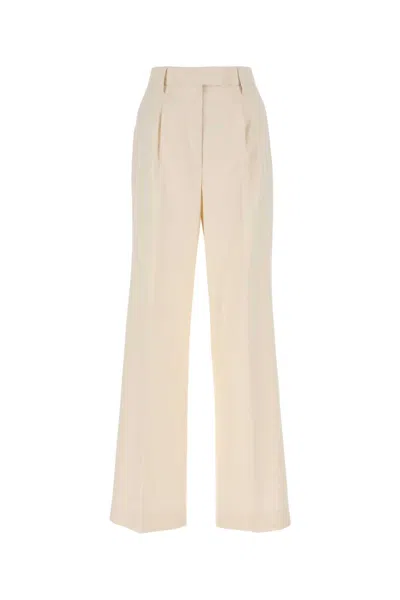 Prada Pantalone In Neutral