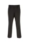 Prada Checkered Pattern Trousers Featuring Pockets