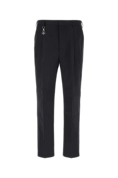 Prada Pantaloni In Blue