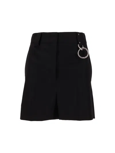 Prada Pantaloni Gabardine In Black