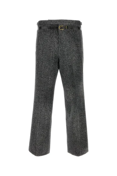 PRADA PANTALONE IN TWEED MULTICOLOR  UOMO