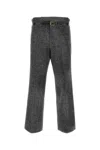 Prada Pantalone In Tweed Multicolor  Uomo