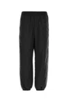 Prada Men Black Nylon Joggers In Black