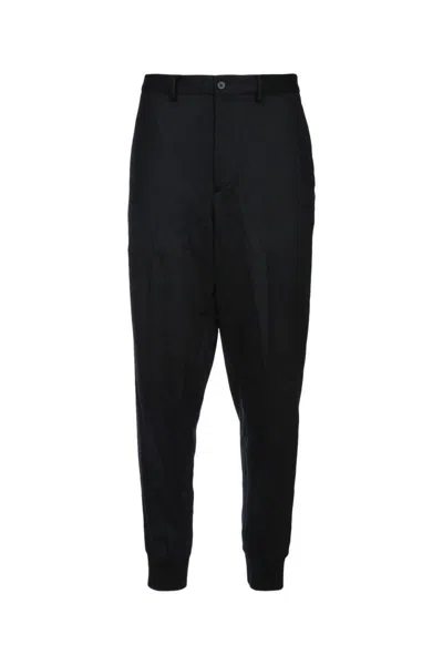 Prada Men Pantalone In Black