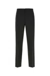 Prada Pant Stretch Front Crease In Black